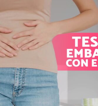 como palpar mi vientre para saber si estoy embarazada