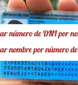 como saber mi numero de dni si lo perdi