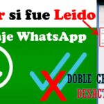 como saber si alguien lee whatsapp