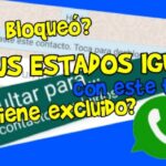 como saber si bloquearon estado whatsapp