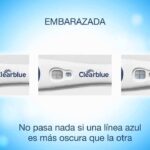 como saber si clearblue es positivo