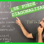 como saber si diagonaliza una matriz