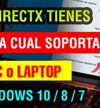 como saber si directx esta actualizado