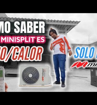 como saber si el aire acondicionado es frio calor