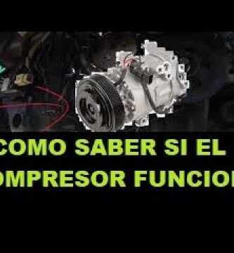 como saber si el compresor del aire acondicionado funciona