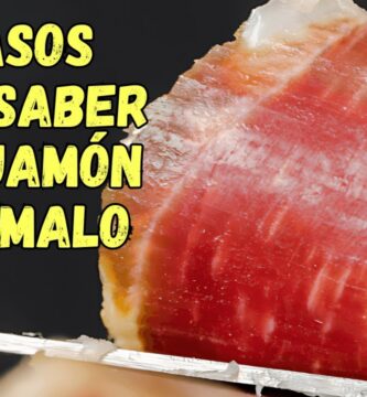 como saber si el jamon serrano esta en mal estado