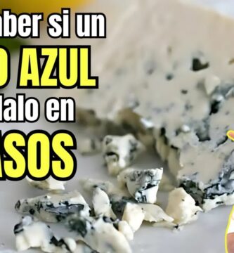 como saber si el queso está en mal estado