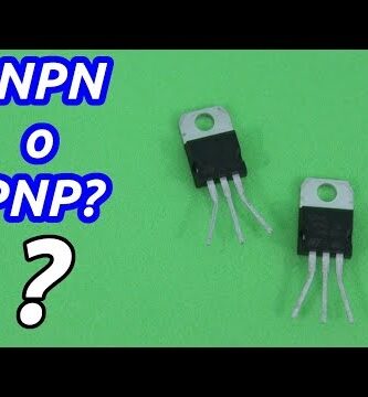 como saber si el transistor es pnp o npn