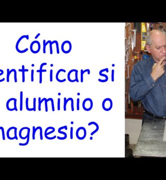 cómo saber si es aluminio