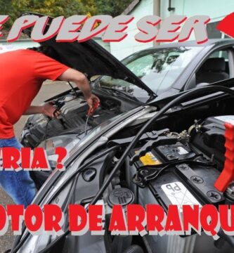 como saber si es motor de arranque o bateria