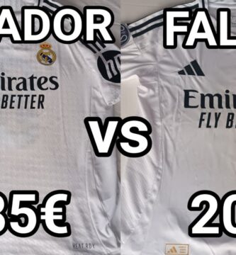 como saber si es original la camiseta del real madrid