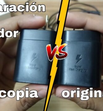 como saber si es un cargador original de samsung