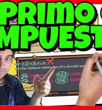 como saber si es un numero primo o compuesto