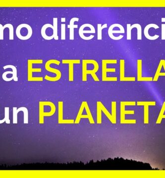 como saber si es una estrella o un planeta