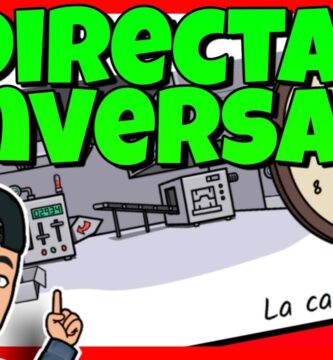 como saber si es una proporcionalidad directa o inversa