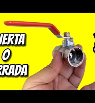 como saber si esta abierta la llave del gas