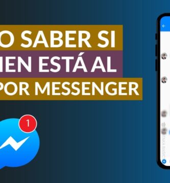 como saber si esta activo en messenger o facebook