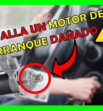 como saber si esta fallando el motor de arranque