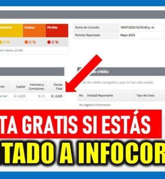 como saber si estas en infocorp