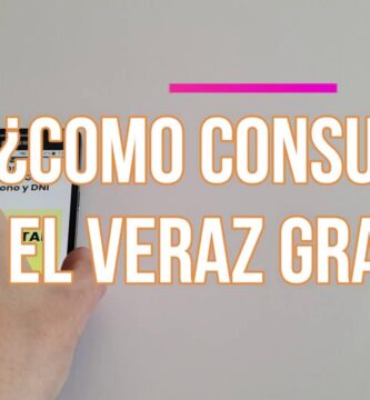 como saber si estas en veraz
