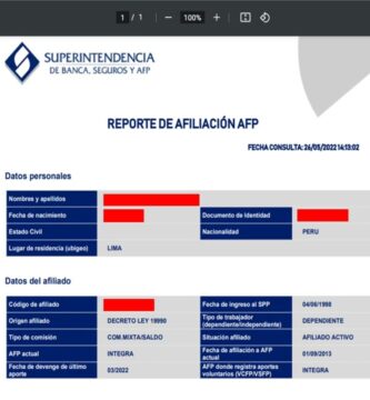 como saber si estoy afp
