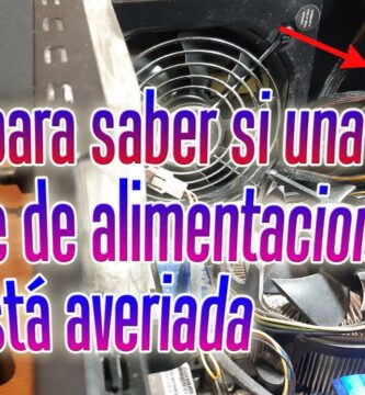 como saber si fuente alimentacion funciona