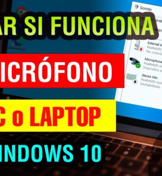 como saber si funciona el microfono de mi pc