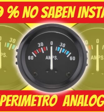 como saber si funciona un amperimetro