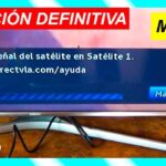 como saber si hay señal satelite