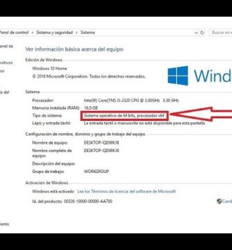 como saber si instalar windows 32 o 64 bits