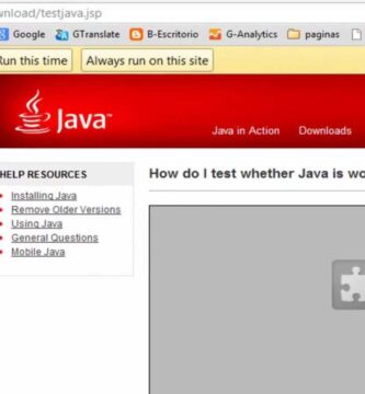 como saber si java esta actualizado