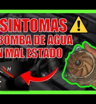 cómo saber si la bomba de agua está fallando