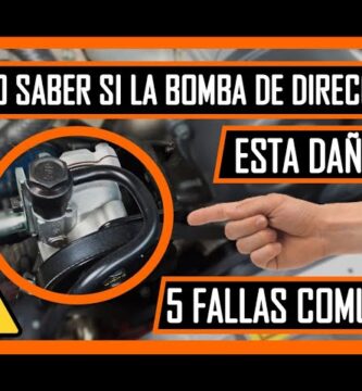 como saber si la bomba de dirección hidráulica no funciona