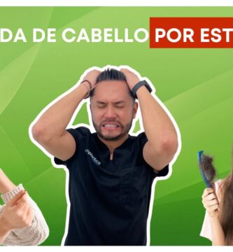 como saber si la caida del cabello es por estres