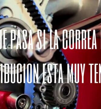 como saber si la correa de distribucion esta bien tensada