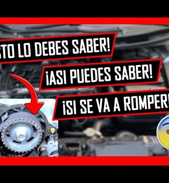 como saber si la correa de distribucion esta mal puesta