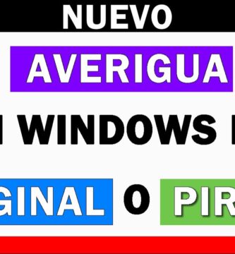 como saber si la licencia de windows 10 es original