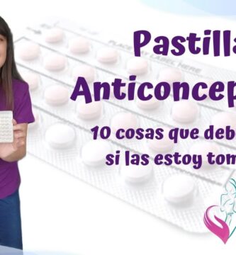 como saber si las pastillas anticonceptivas estan haciendo efecto