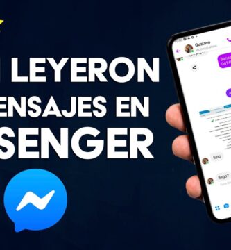como saber si le llegan los mensajes en messenger