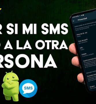 como saber si le llegan mis mensajes de texto