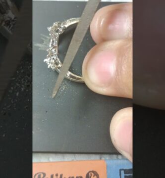 como saber si mi anillo es de oro blanco