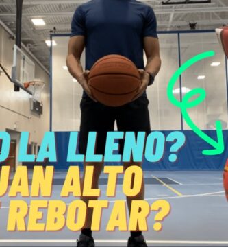 como saber si mi balon de basket esta bien inflado