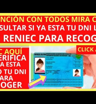como saber si mi dni esta listo para recoger