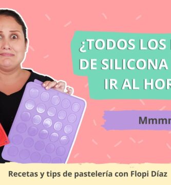 como saber si mi molde de silicona es para horno