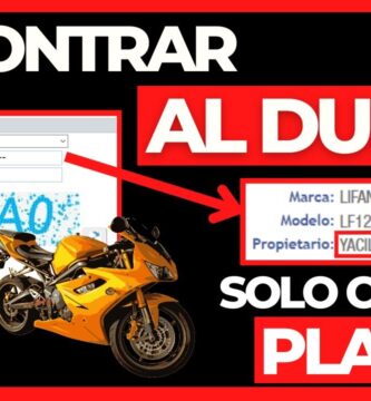 como saber si mi moto esta a mi nombre