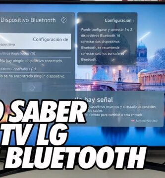 cómo saber si mi smart tv lg tiene bluetooth