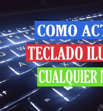 como saber si mi teclado de mi laptop tiene luz