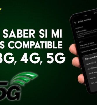 como saber si mi teléfono es 5g o 4g