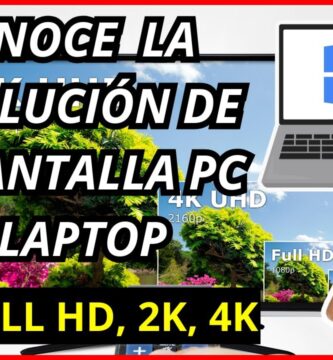 como saber si portatil es 4k