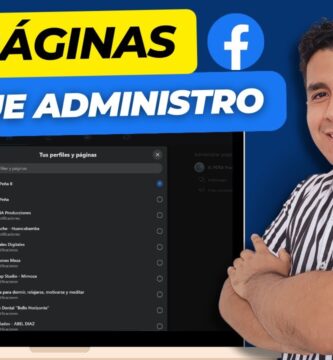 como saber si soy administrador de una pagina en facebook